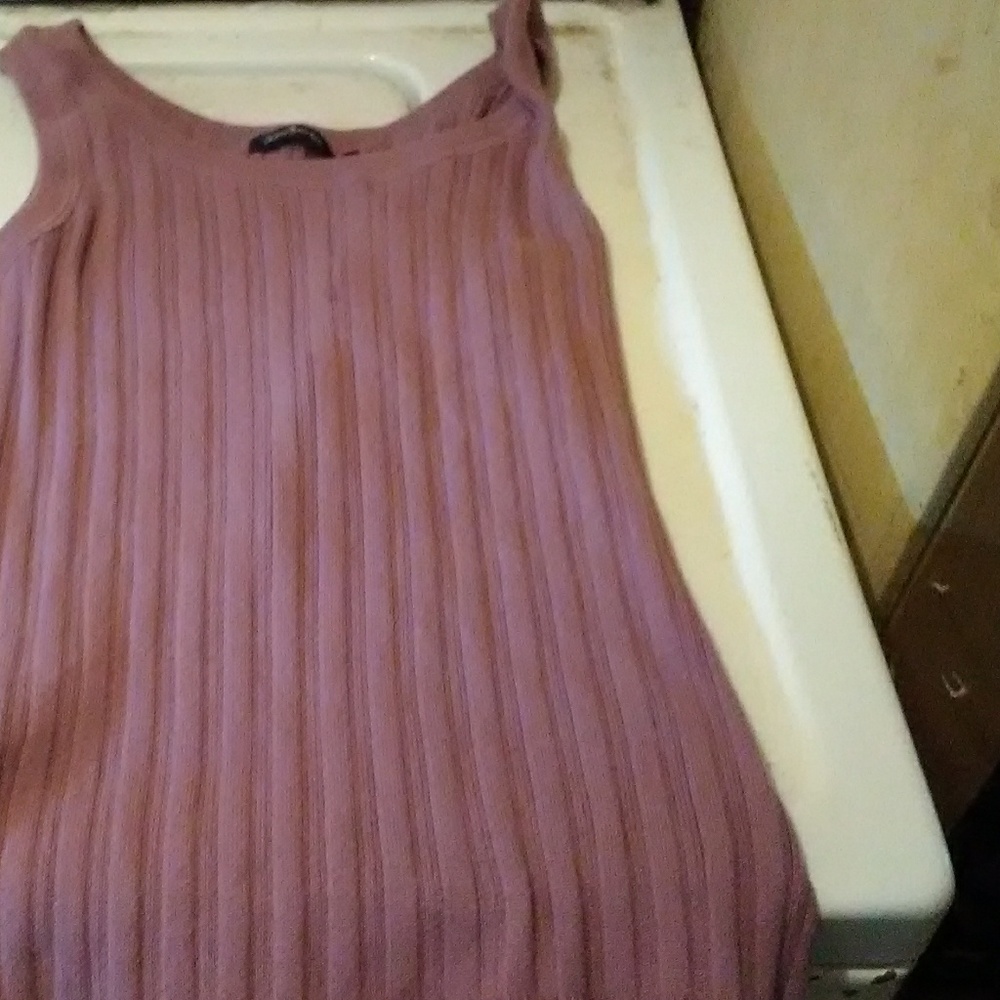 Sweater tank top